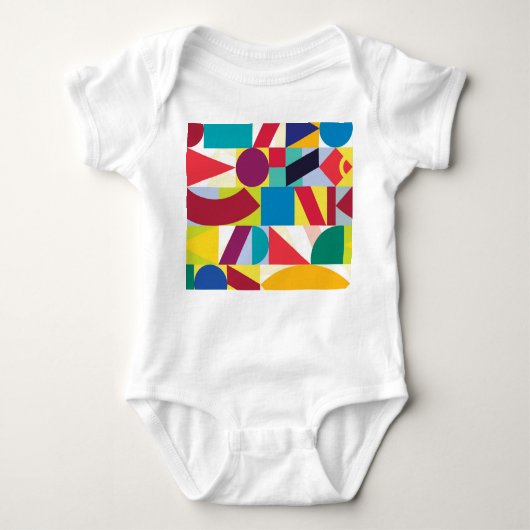 Decoratief geometrisch Abstract  patroon Romper (Voorkant)