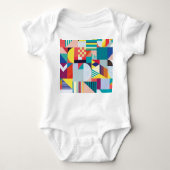 Decoratief geometrisch:  Abstract patroon. Romper (Voorkant)