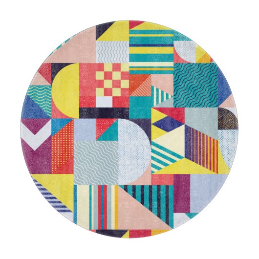 Decoratief geometrisch: Abstract patroon. Snijplank (Voorkant)