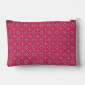 Decoratief geometrisch bloemenpatroon etui (Achterkant)