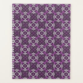 Decoratief geometrisch bloemenpatroon planner