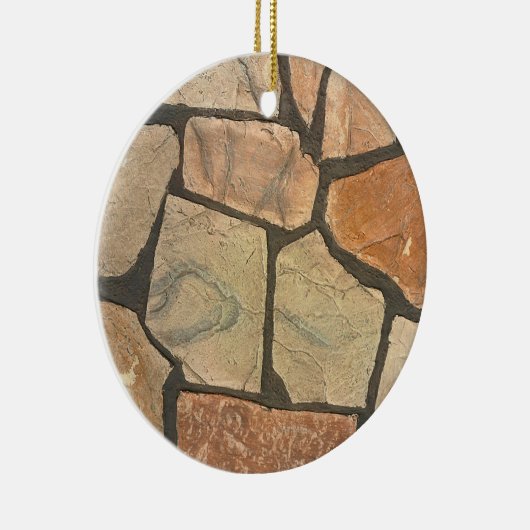 Decoratief gestone Paving Kijk Keramisch Ornament (Rechts)