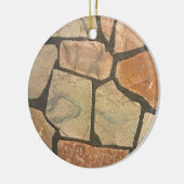 Decoratief gestone Paving Kijk Keramisch Ornament (Links)