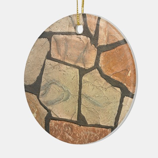 Decoratief gestone Paving Kijk Keramisch Ornament (Links)