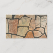 Decoratief gestone Paving Kijk Visitekaartje (Achterkant)