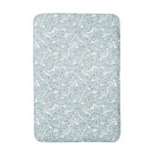 Decoratief gestript lederen patroon badmat (Voorkant Verticaal)