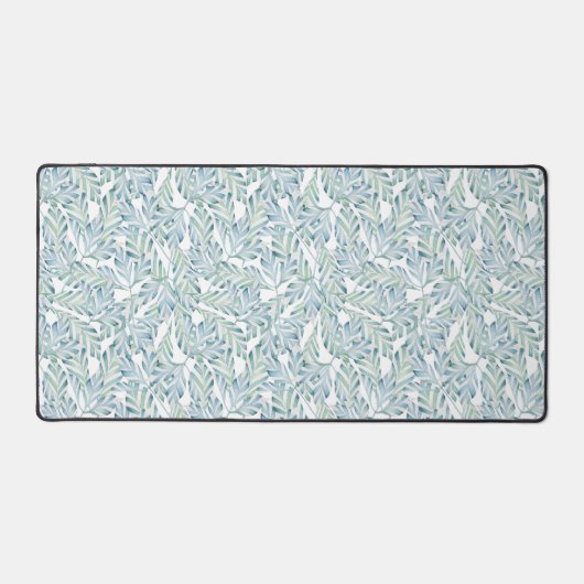 Decoratief gestript lederen patroon bureaumat (Voorkant)