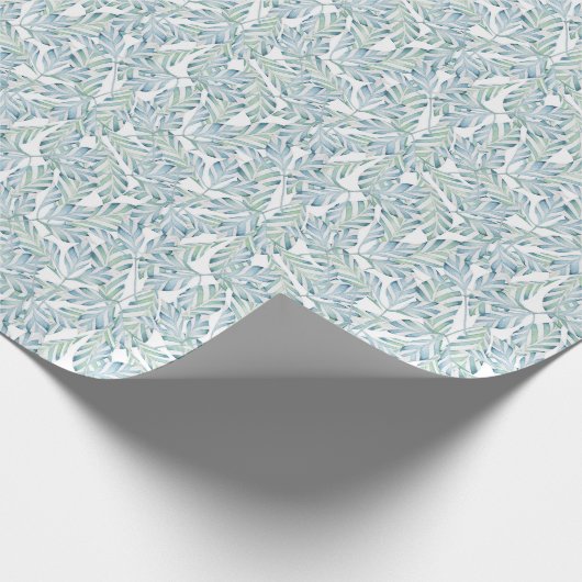 Decoratief gestript lederen patroon cadeaupapier (Hoek)