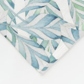 Decoratief gestript lederen patroon fleece deken (Hoek)