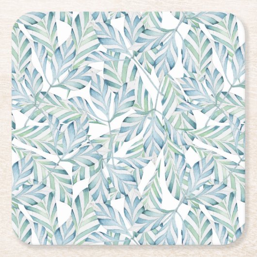 Decoratief gestript lederen patroon kartonnen onderzetters (Voorkant)