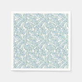 Decoratief gestript lederen patroon servet (Voorkant)