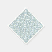 Decoratief gestript lederen patroon servet (Hoek)