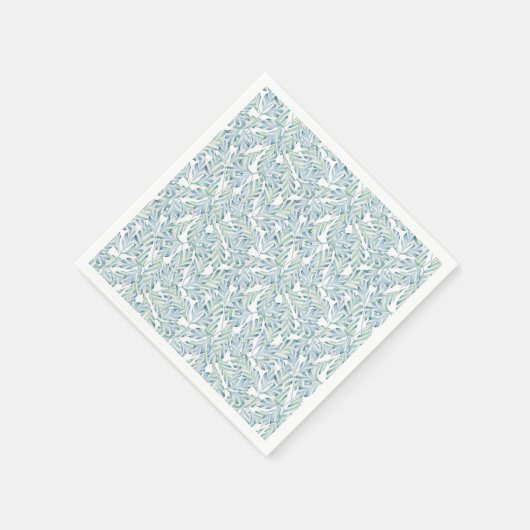 Decoratief gestript lederen patroon servet (Hoek)