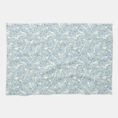 Decoratief gestript lederen patroon theedoek (Horizontaal)