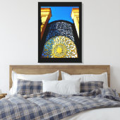 Decoratief gewas canvas afdruk (Insitu (Slaapkamer))