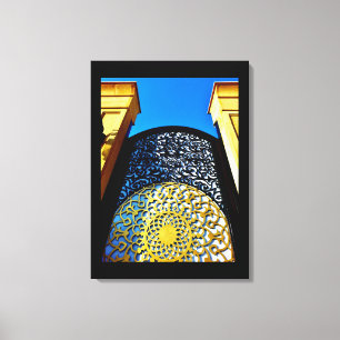 Decoratief gewas canvas afdruk