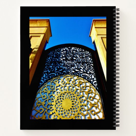 Decoratief gewas notitieboek (Achterkant)