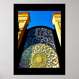 Decoratief gewas poster