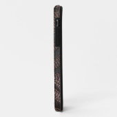 Decoratief gezaaid lederen doppen ca Case-Mate iPhone case (Achterkant/links)
