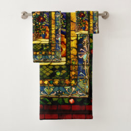 decoratief Glas in lood Bad Handdoek