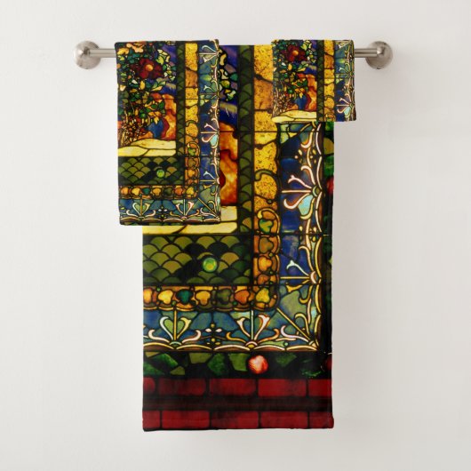  decoratief Glas in lood Bad Handdoek (Insitu)
