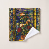  decoratief Glas in lood Bad Handdoek (Wasdoekje)