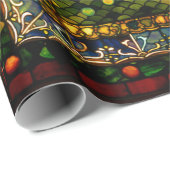 decoratief Glas in lood Cadeaupapier (Rol Hoek)