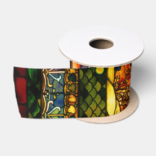 decoratief Glas in lood Satijnen Lint