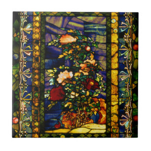  decoratief Glas in lood Tegeltje