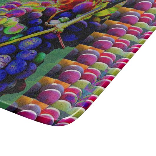 Decoratief glas NATUUR DRUIVENKLASSE Snijplank (Hoek)