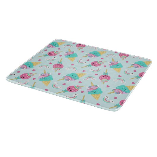 Decoratief glas snijpunt 12 inch snijplank (Hoek)