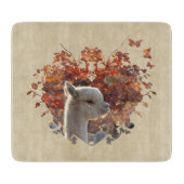 Decoratief glas van Alpaca Snijplank (Voorkant)