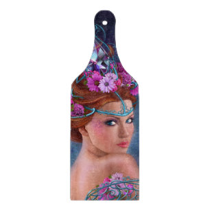 Decoratief glas voor de binnenzijde van het pedaal snijplank