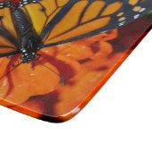 Decoratief glas voor de vlindervlinder snijplank (Hoek)