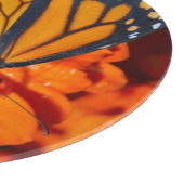 Decoratief glas voor de vlindervlinder snijplank (Hoek)