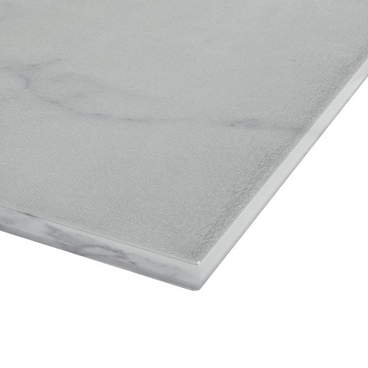 Decoratief glazen kapstok - Grijze marmer Snijplank (Hoek)