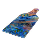 Decoratief glazen ontwerper snijraad - Keuken Snijplank (Hoek)