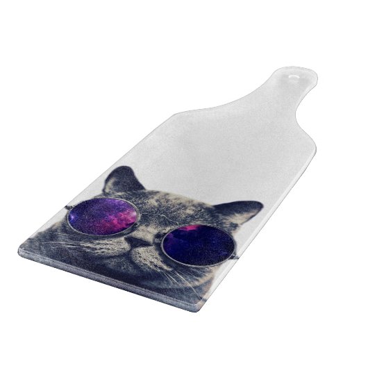 Decoratief glazen snijkop snijplank (Hoek)