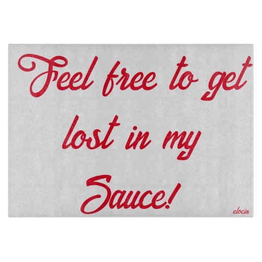 Decoratief glazen snijvlak 11"x8" snijplank (Voorkant)