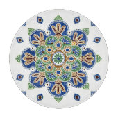 Decoratief glazen snijvlak 12-inch miljard snijplank (Voorkant)