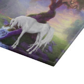 Decoratief glazen snijvlak 15 x 11 inch snijplank (Hoek)