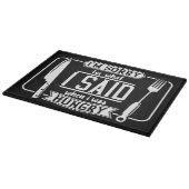 Decoratief glazen snijvlak 15 x 11 inch snijplank (Hoek)