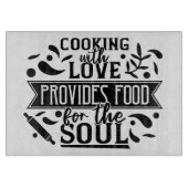 Decoratief glazen snijvlak 15 x 11 inch snijplank (Voorkant)