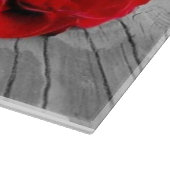 Decoratief glazen snijvlak 15 x 11 inch snijplank (Hoek)