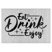 Decoratief glazen snijvlak 15 x 11 inch snijplank (Voorkant)