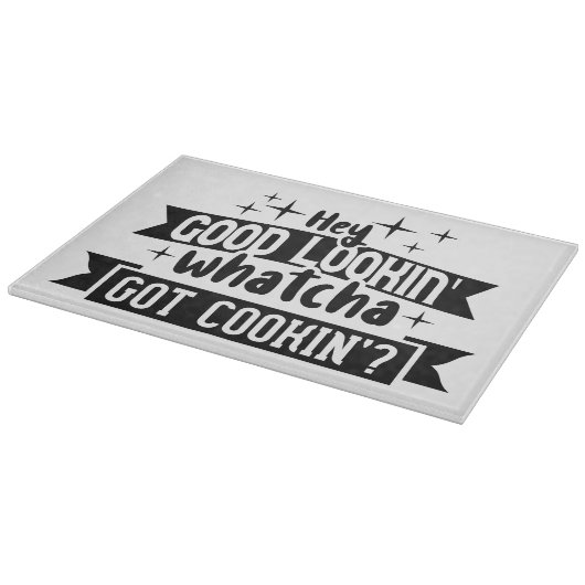 Decoratief glazen snijvlak 15 x 11 inch snijplank (Hoek)