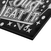 Decoratief glazen snijvlak 15 x 11 inch snijplank (Hoek)