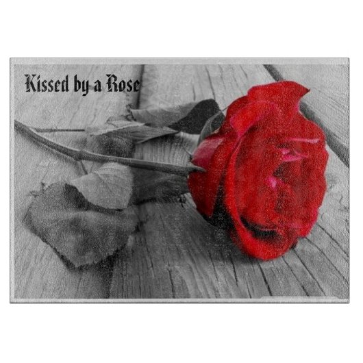 Decoratief glazen snijvlak 15 x 11 inch snijplank (Voorkant)