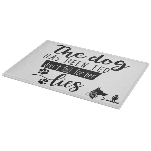 Decoratief glazen snijvlak 15 x 11 inch snijplank (Hoek)