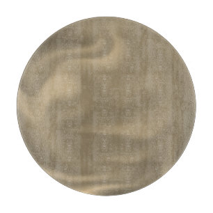 Decoratief glazen snijvlak met marmerontwerp snijplank